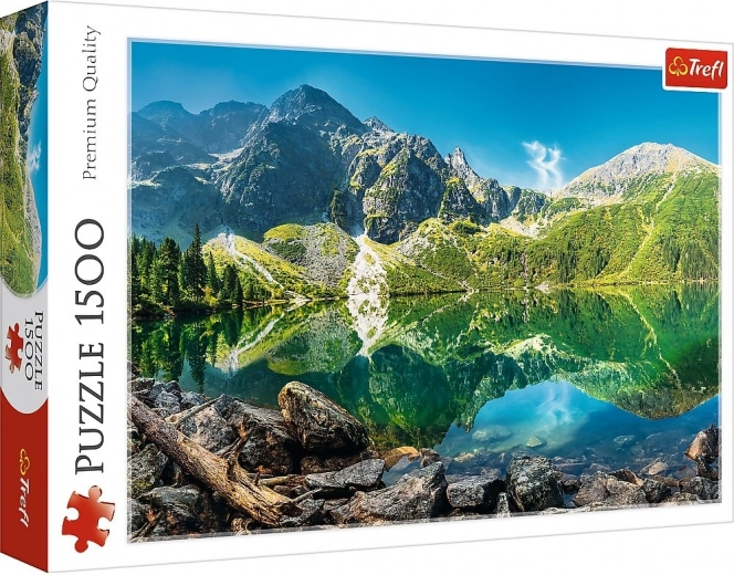Dėlionė TREFL „Morskie Oko“ – Tatrai, 1500 detalių