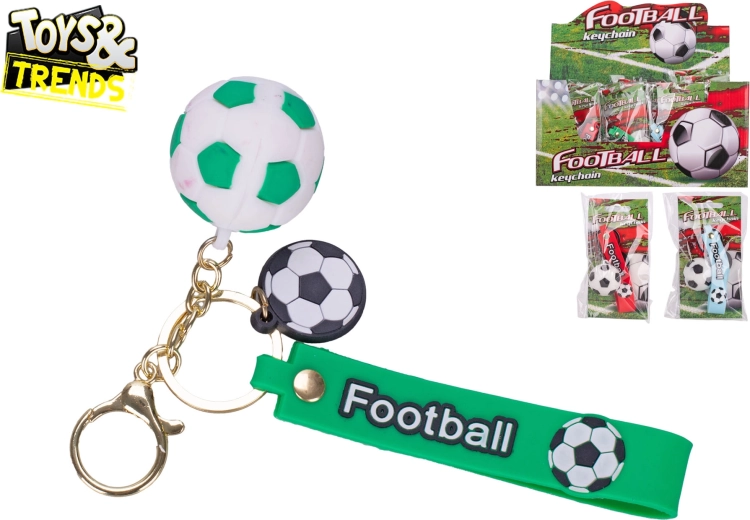 Futbolo kamuolio formos raktų pakabukas TOYS& TRENDS