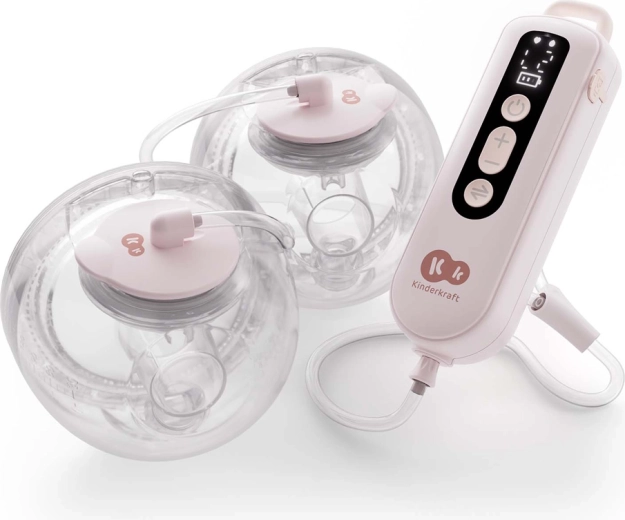 Kinderkraft gentleflow gold double hands-free electric breast pump