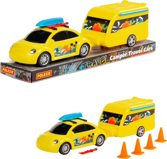 Children's Tour car with trailer - 1 piece