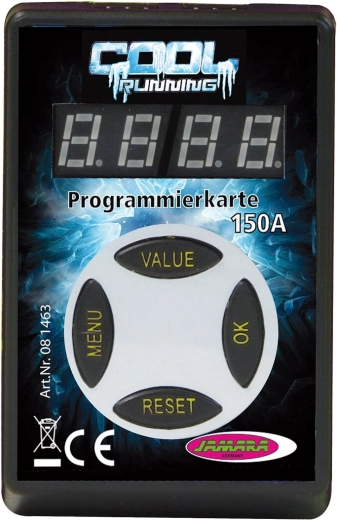 Programavimo kortelė 150 A „Cool Running“ greičio reguliatoriui