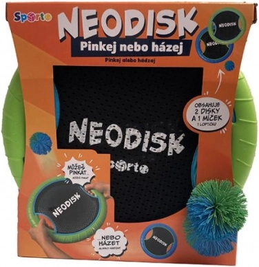 Neodisk Sporto – linksmas metimo ir gaudymo žaidimas su kamuoliuku