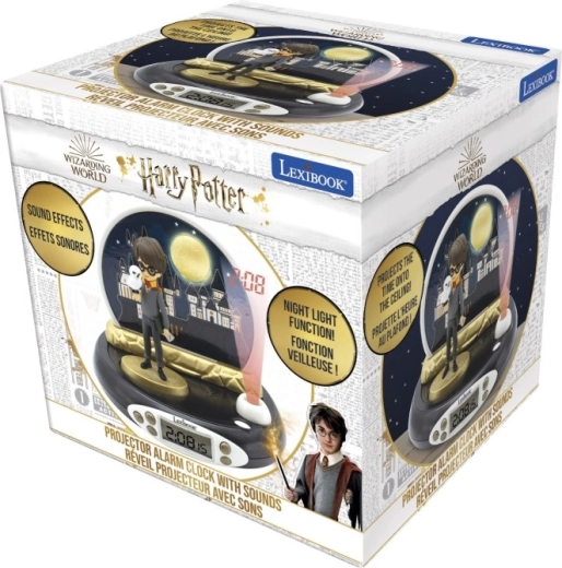 3D žadintuvas su projekcija HARRY POTTER nuo Lexibook