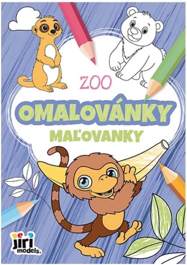 Spalvinimo knygelė A5 Zoologijos sodas