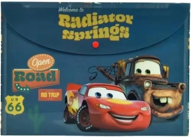 Disney Cars sąsiuvinių aplankas