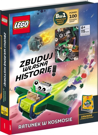 LEGO Master Brand – Space Rescue (book and building set)