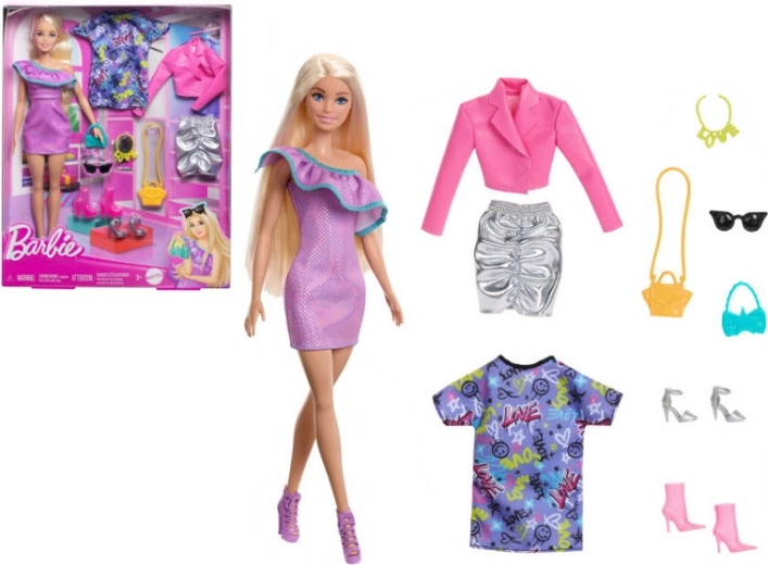 Barbie fashion – madinga lėlė su stiliais ir aksesuarais