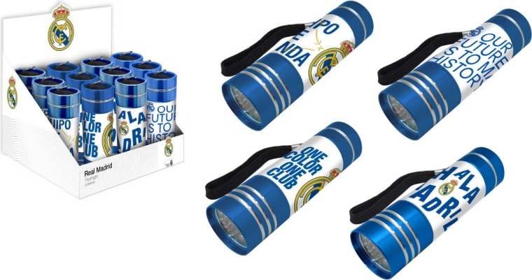 LED žibintuvėlis Real Madrid 9 cm