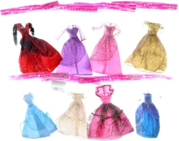 Pramoginės suknelės 30 cm lėlėms