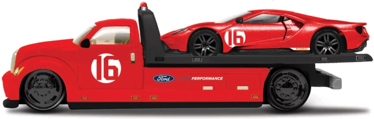 Maisto Elite Transport 2022 Ford GT Heritage Edition red 1:64