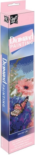 Grafix deimantinė tapyba – gėlių mozaika 30 × 30 cm