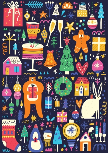 Yazz Winter Holidays Puzzle 1000 Pieces