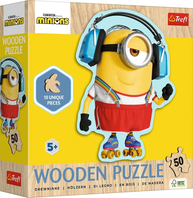 Medinė dėlionė 50 detalių MINIONS / AŠ, NEPATAISOMASIS BLOGIUKAS 4