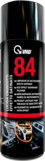 Dashboard cleaner with a velvet effect