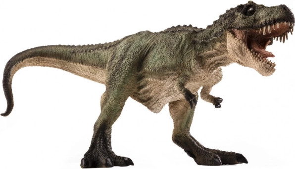 MOJO tiranozauras rex medžiojantis – žalia figūrėlė