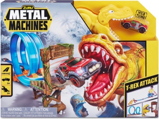 ZURU Metal Machines lenktynių trasa T‑Rex Attack