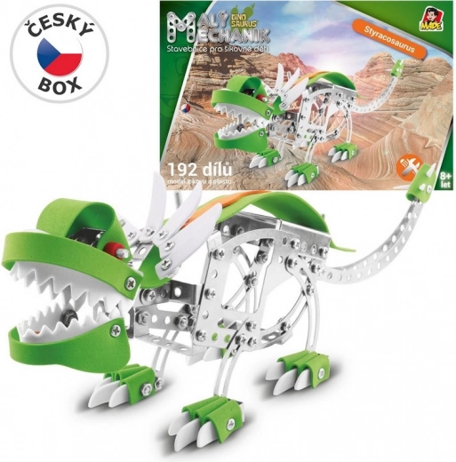 Mažasis mechanikas „Dinozauras“ – konstruktorius vaikams
