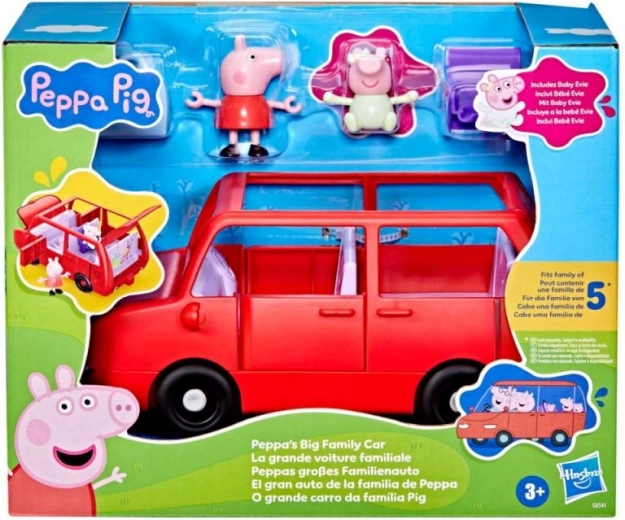 Didelis Peppa Pig šeimos automobilis iš Hasbro