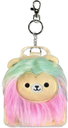 Squishmallows pliušinis mikrokuprinytė ir raktų pakabukas Liūtas Leonaro – 1 vnt.