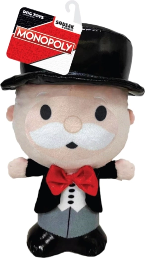 Hasbro dog toy Monopoly Mr. Money 18 cm