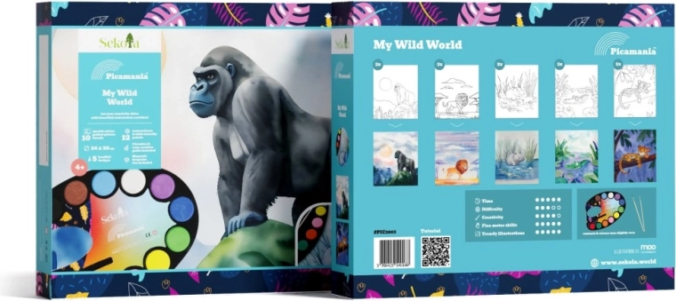 Sekoia Picamania Wilderness – creative painting set for kids