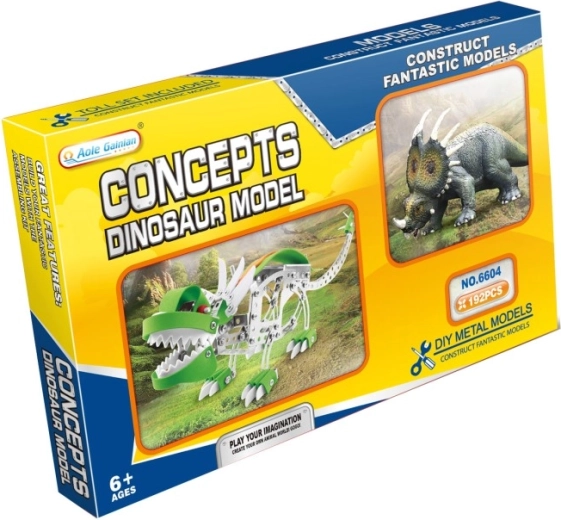 Metalinis konstruktorius dinozauras Styracosaurus – 192 dalys