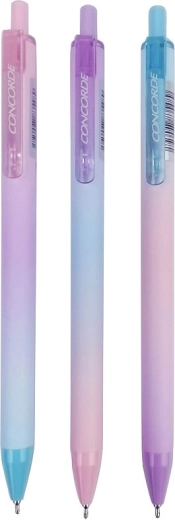 CONCORDE Rainbow Ballpoint Pen, pastel colors