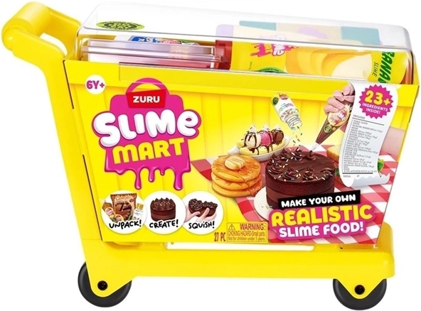 ZURU Slime Mart pirkinių vežimėlis su gleivėmis