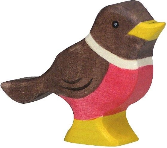 Holztiger medinė figūrėlė liepsnelė (robin) – 1 vnt.