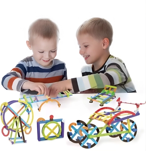 Colorful, safe pieces for small hands