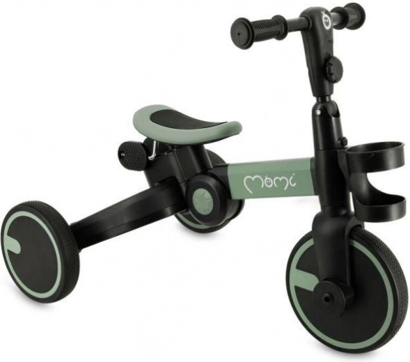 3-in-1 balance bike and tricycle MoMi FILO, green