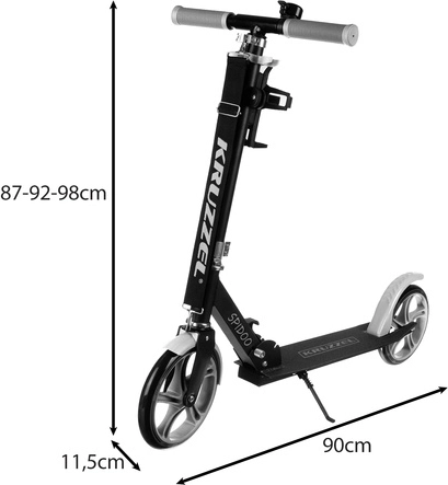 Dideli 200 mm ratukai sklandžiam važiavimui