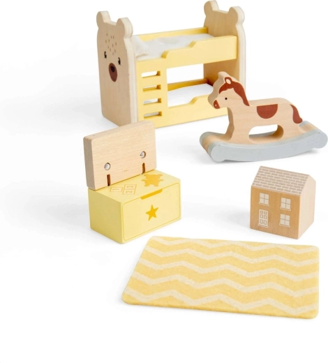 Rocking horse and toy chest for even more play