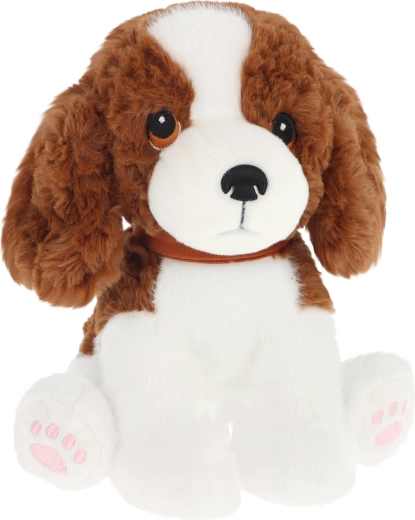 Keeleco pliušinis kavalieriaus King Charles spanielio šuniukas 23 cm
