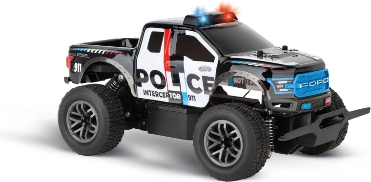 RC automobilis FORD F-150 Raptor Police 2,4 GHz