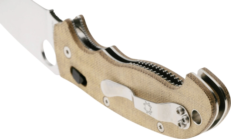 Premium Canvas Micarta ir reversinis klipsas