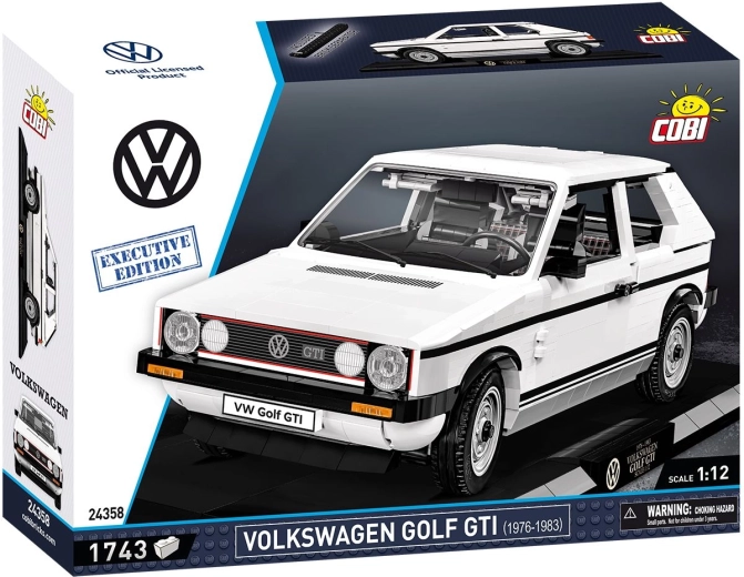 Cobi Volkswagen Golf GTI (1976–1983) executive edition konstruktorius 1:12