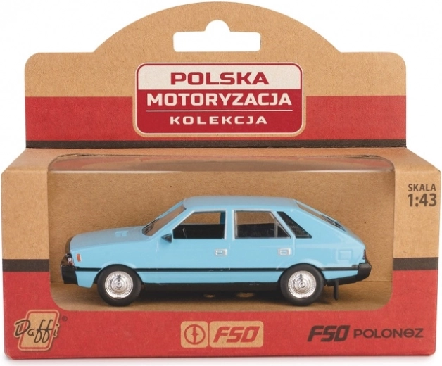 FSO Polonez car model – blue 1:43