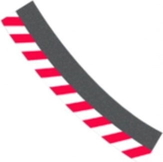 Outer curbs for curve 3/30° for Carrera Evolution, Digital 132 and Digital 124 slot car tracks