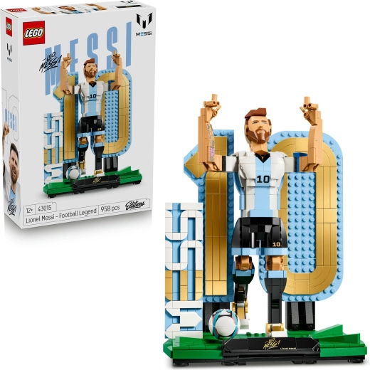 LEGO Editions Lionelis Messi – futbolo legenda