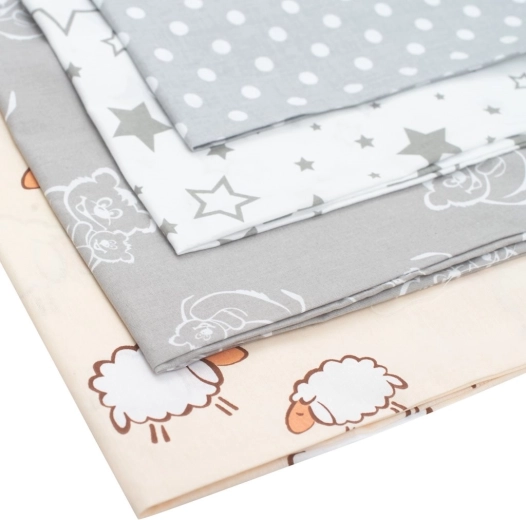 Elegant gray star pattern