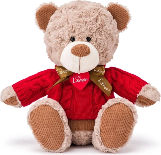 Lumpin Teddy Bear in a Red Sweater