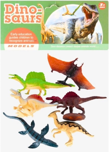 Dinozaurų figūrėlių rinkinys, 6 vnt.