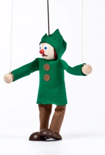Gerlich medinė lėlė medžiotojas Miloš 12 cm