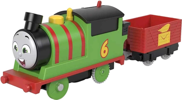 Locomotive with attached carriage