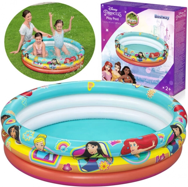 Bestway pripučiamas vaikiškas baseinėlis DISNEY PRINCESS 122 × 30 cm