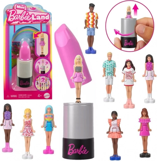 Mattel Mini Barbie Land – staigmena lūpdažyje: Barbie arba Ken