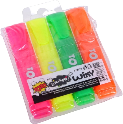 Stiprintuvų žymeklių rinkinys, 4 vnt.