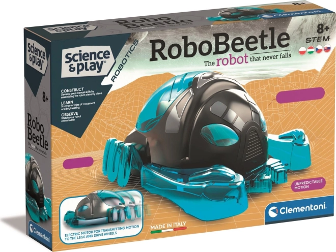 Clementoni Science & Play Robotics RoboBeetle – robotinis vabalas nuo nukritimo