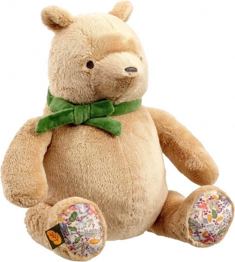 Plush Winnie the Pooh with Green Bow 25 cm